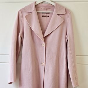 Double-face Wrap Wool Coat